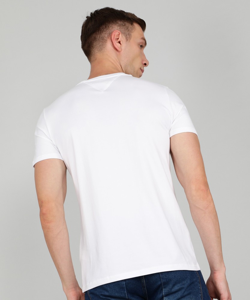 Tommy hilfiger plain discount white t shirt