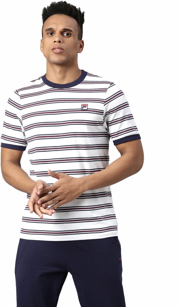 Fila striped shop top