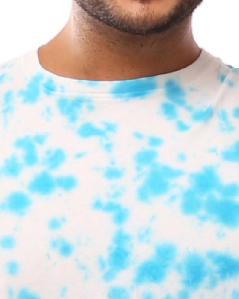 Buy Lappen Fashion Men's Tie & Dye T-Shirt, Half Sleeve Round Neck Slim  Fit Cotton, Sprayed Tshirts, Printed T-Shirts, Casual Smart Look