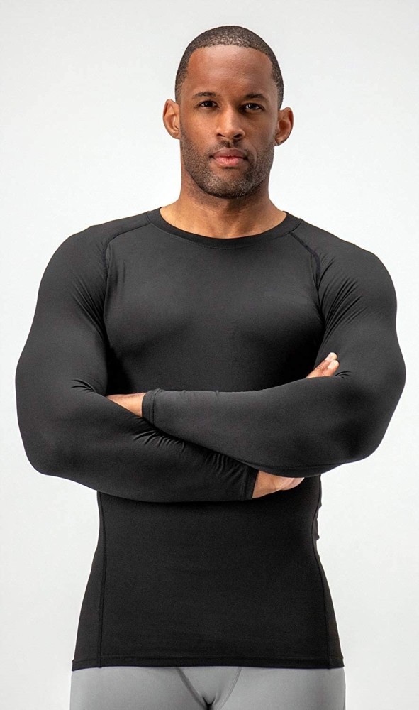 Buy WMX tretchable, Men & Women Tight Skin-Black Gym/Yoga/Tops