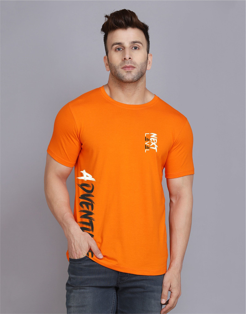 Orange t shirt online clearance