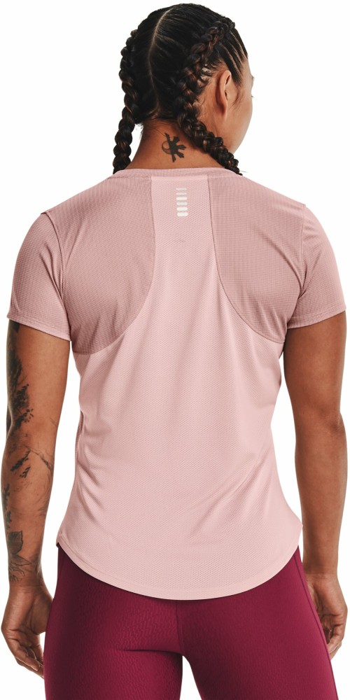 Under Armour, Tops, Under Armour Womens Graphic Short Sleeve Crew Neck  Tshirt Pink New Extra Small