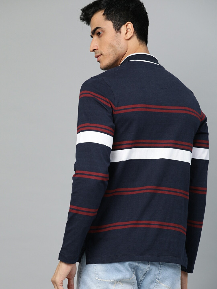 forever 21 striped long sleeve shirt