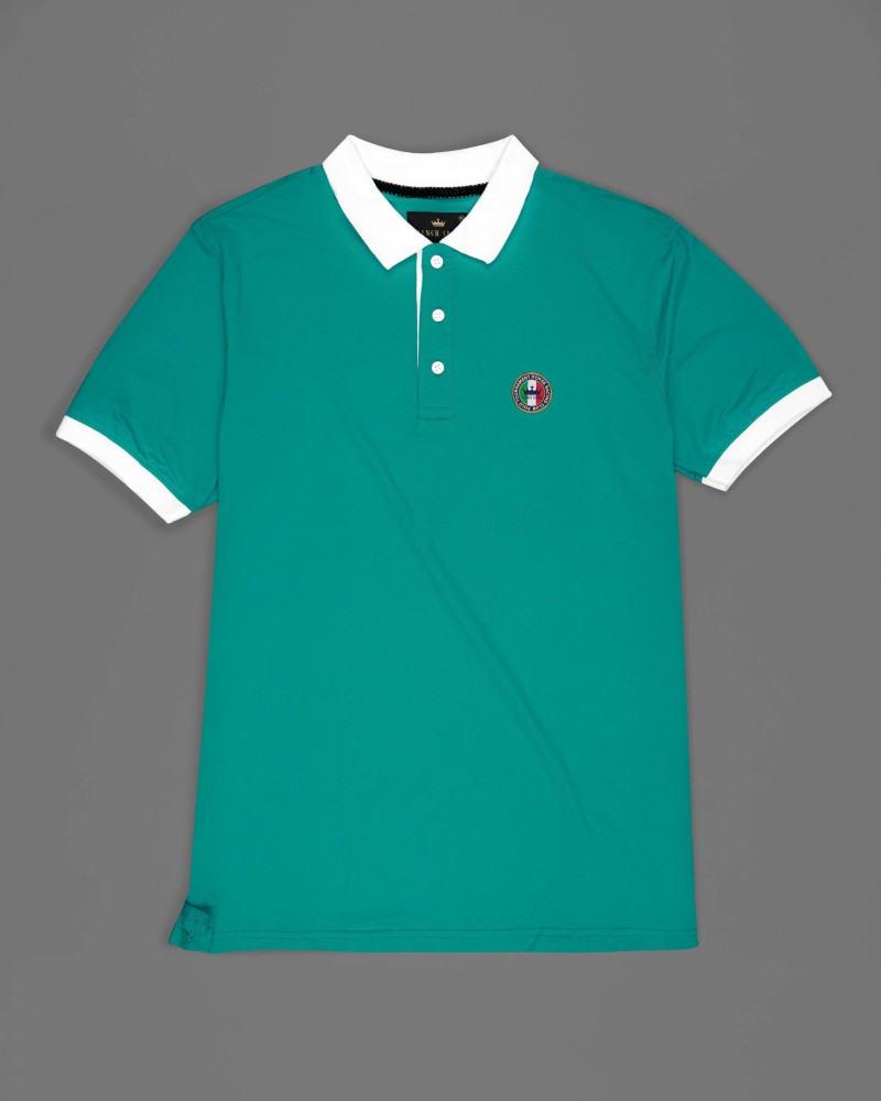 french crown Colorblock Men Polo Neck Light Green T Shirt Buy french crown Colorblock Men Polo Neck Light Green T Shirt Online at Best Prices in India Flipkart