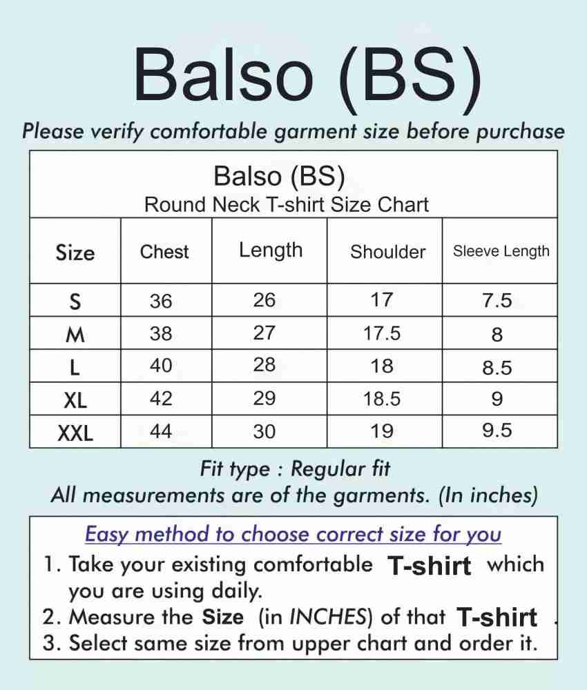 BalSo Typography Men Round Neck White T-Shirt - Buy BalSo Typography Men  Round Neck White T-Shirt Online at Best Prices in India