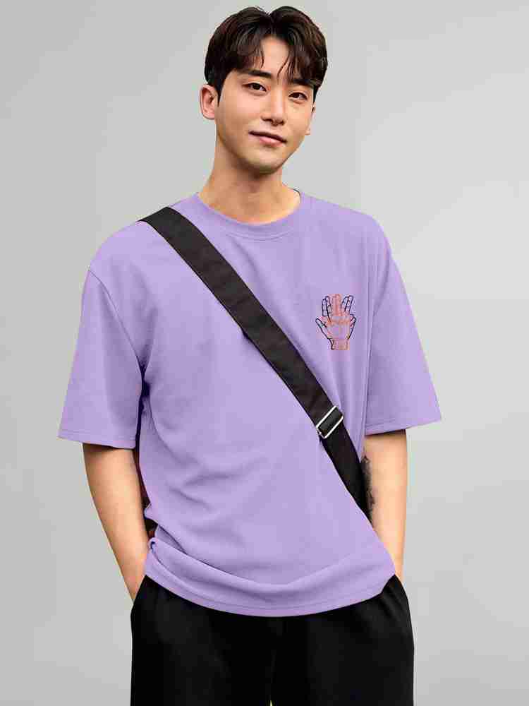 KAJARU Printed Men Round Neck Purple T Shirt Buy KAJARU Printed Men Round Neck Purple T Shirt Online at Best Prices in India Flipkart