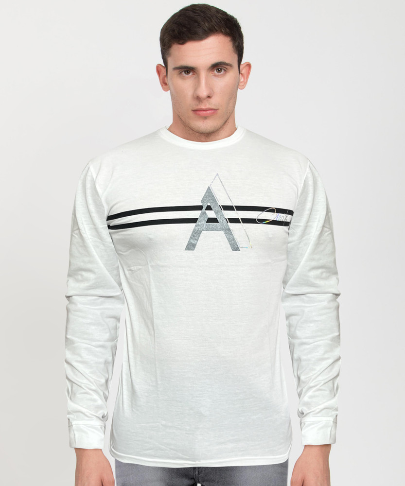 white full sleeve t shirt flipkart