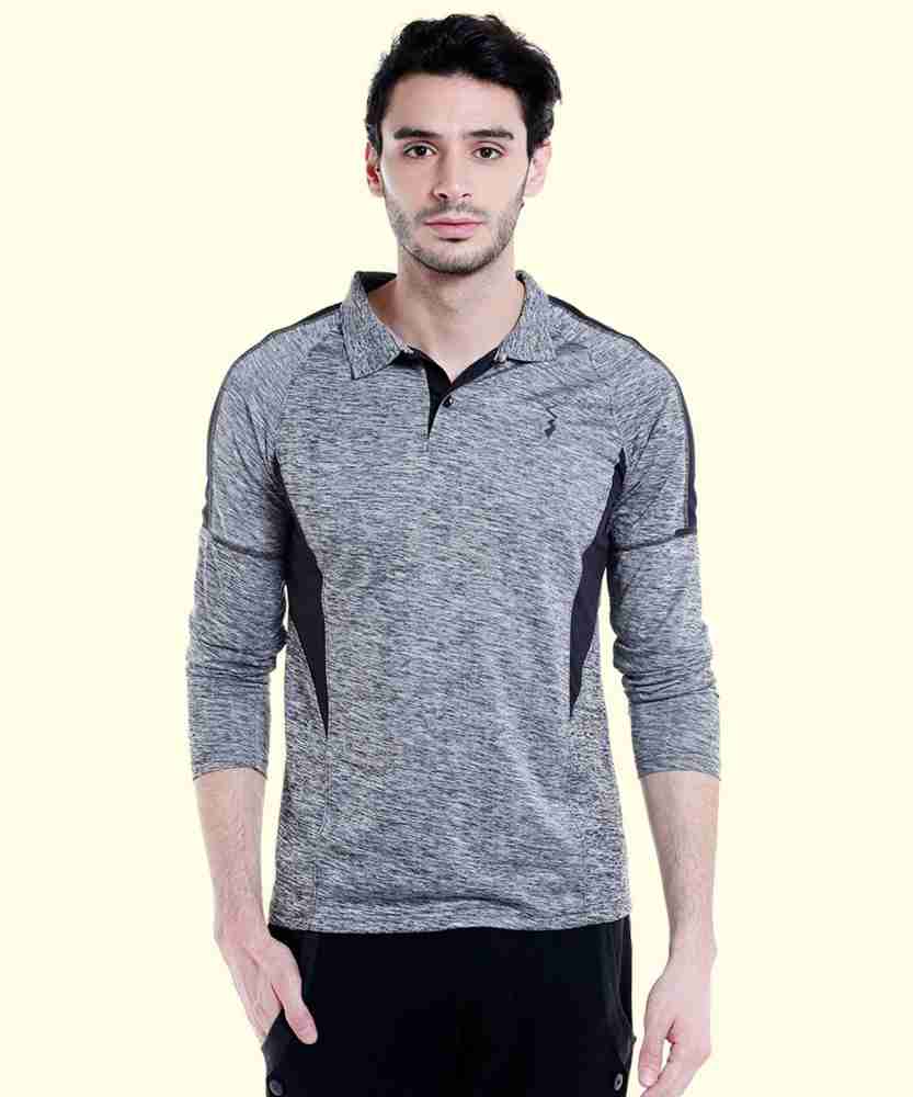 Buy Campus Sutra Men Black Printed Polo Collar Sports T Shirt - Tshirts for  Men 3084788