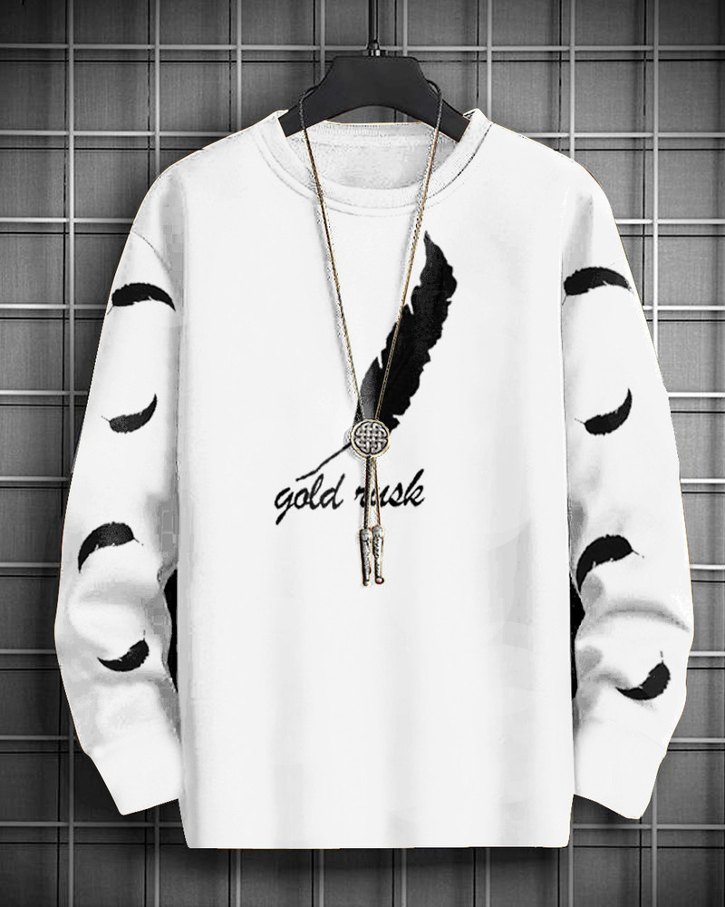white full sleeve t shirt flipkart