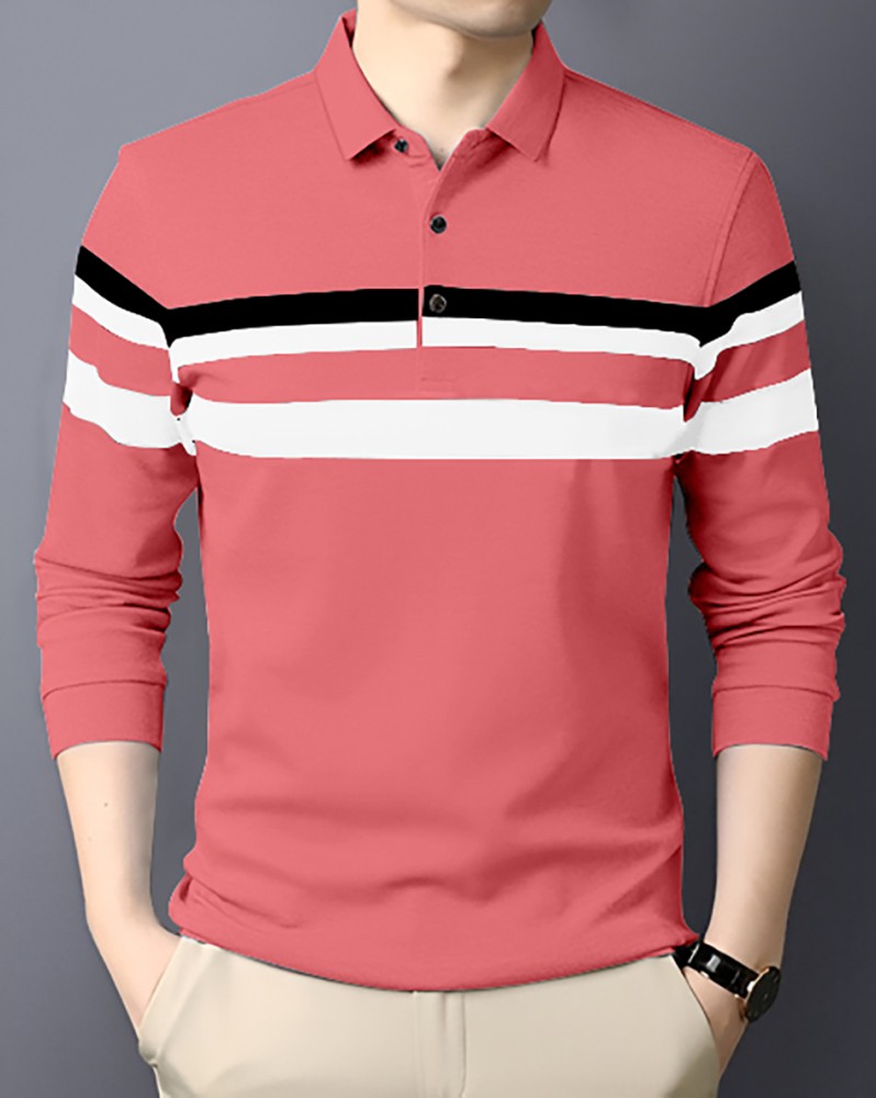 full sleeve collar t shirts flipkart