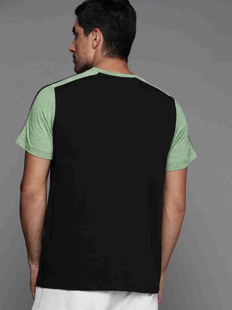 Two Tone Split Blank T-Shirt 