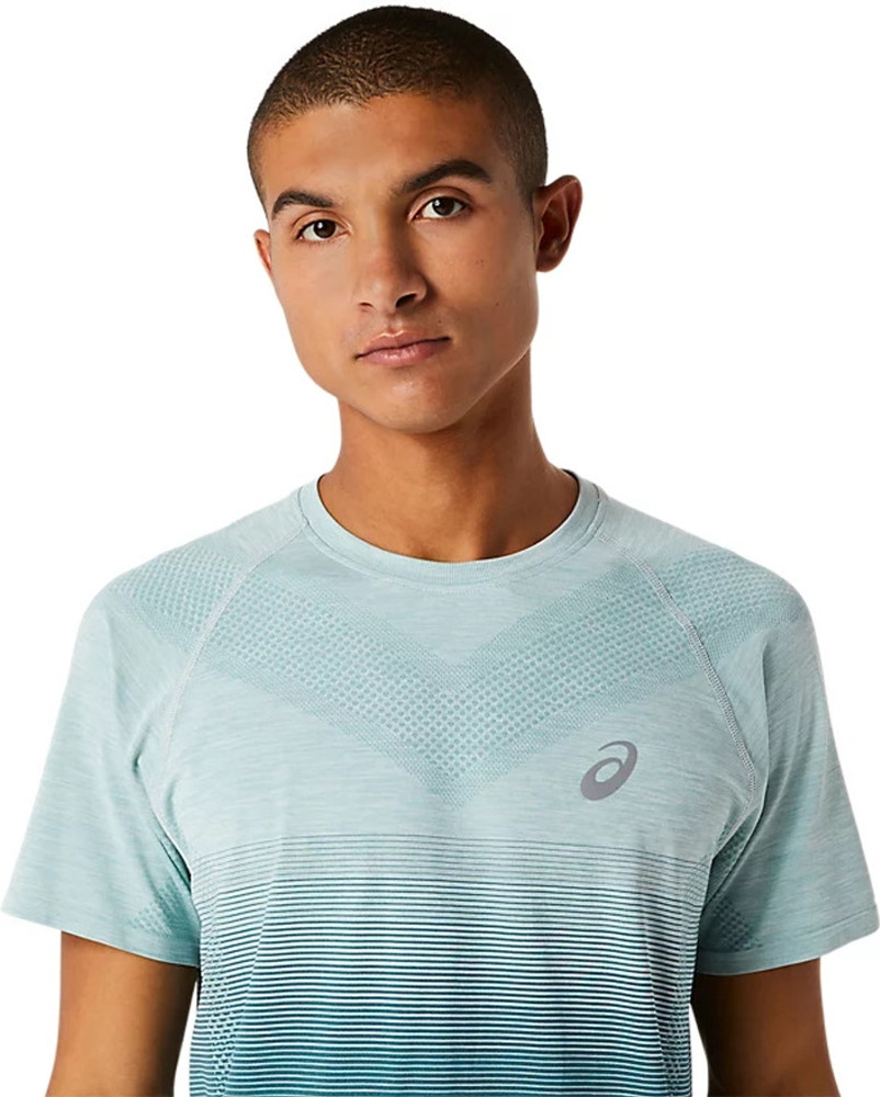 asics running t shirt mens