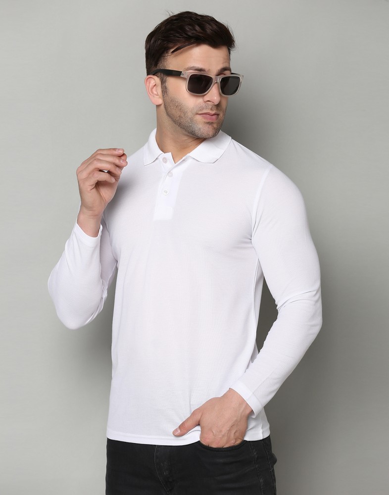 Full sleeve polo t hotsell shirts flipkart