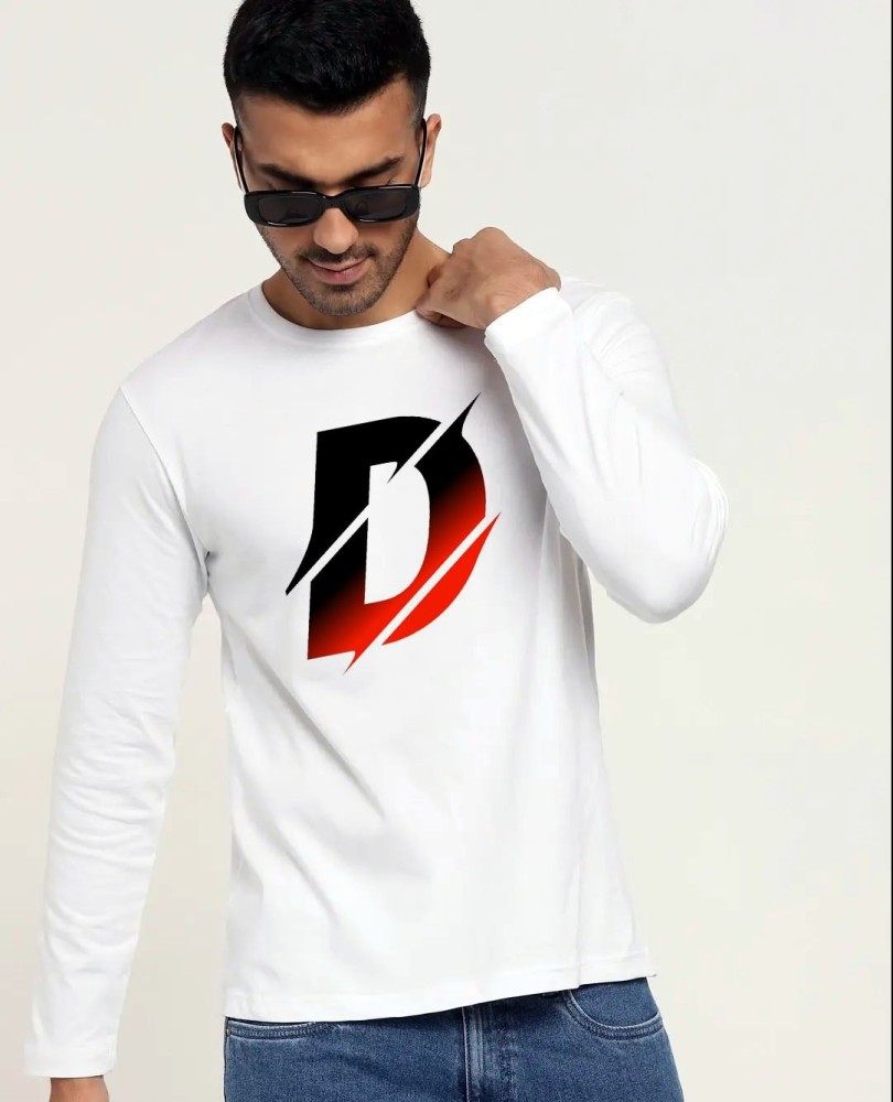 V DAS Printed Men Round Neck White T-Shirt - Buy V DAS Printed Men Round  Neck White T-Shirt Online at Best Prices in India