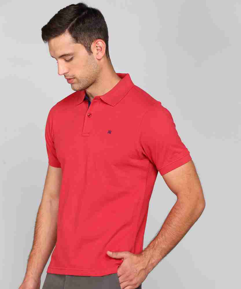 Raymond Solid Men Polo Neck Red T Shirt Buy Raymond Solid Men Polo Neck Red T Shirt Online at Best Prices in India Flipkart