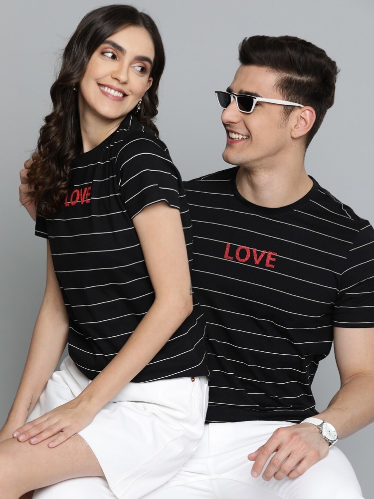 Couple t shop shirts online myntra