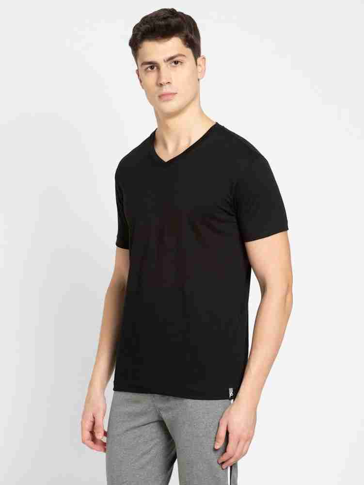 Jockey Men's Super Combed Cotton Rich Striped Round Neck Half Sleeve  T-Shirt 2717 – Online Shopping site in India