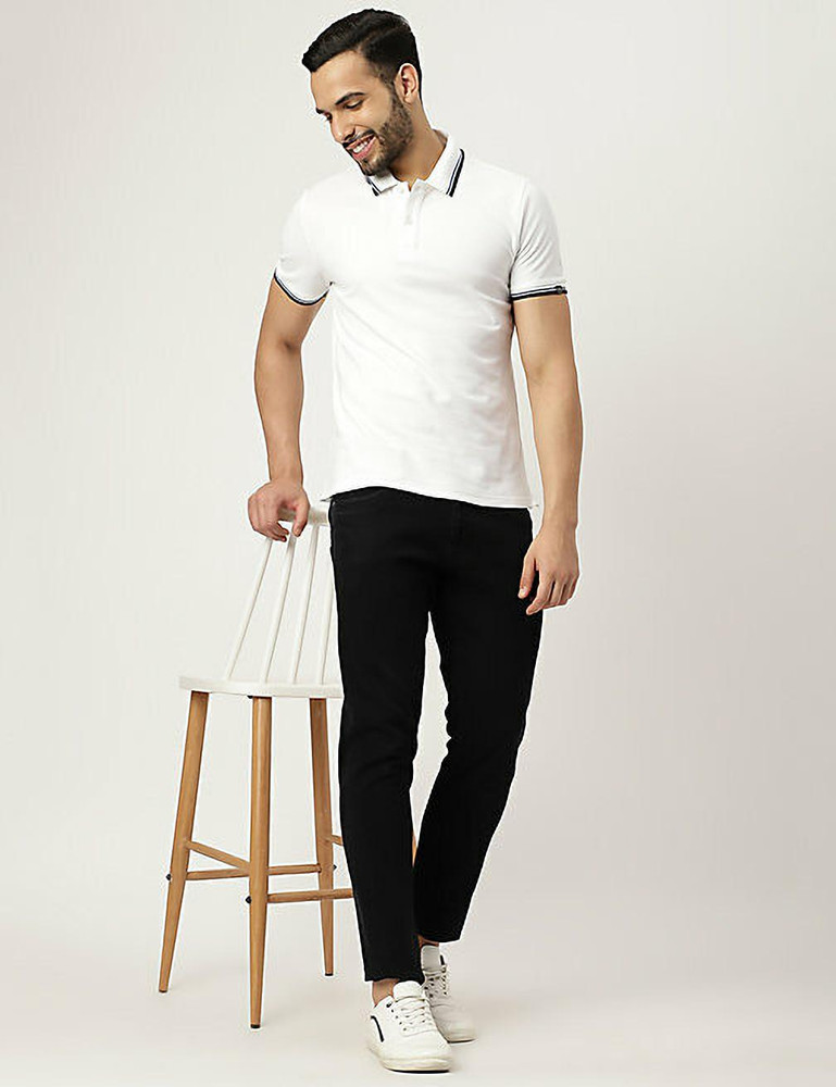 Marks and spencer white polo shirt discount