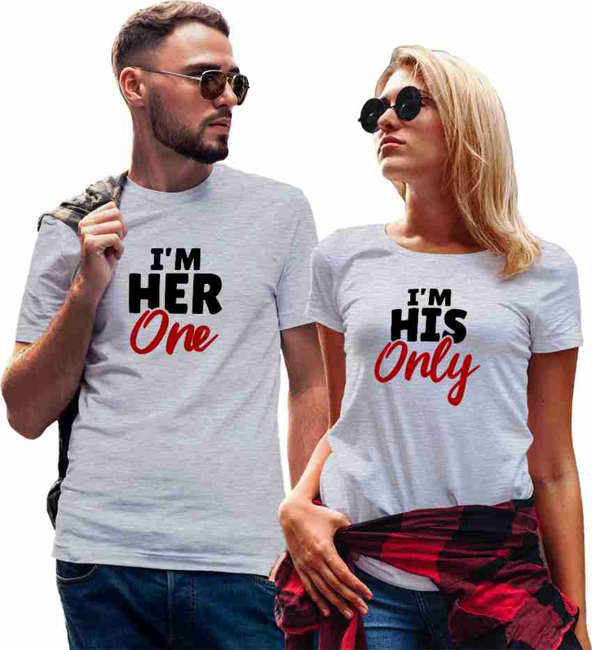 single t shirt for couple