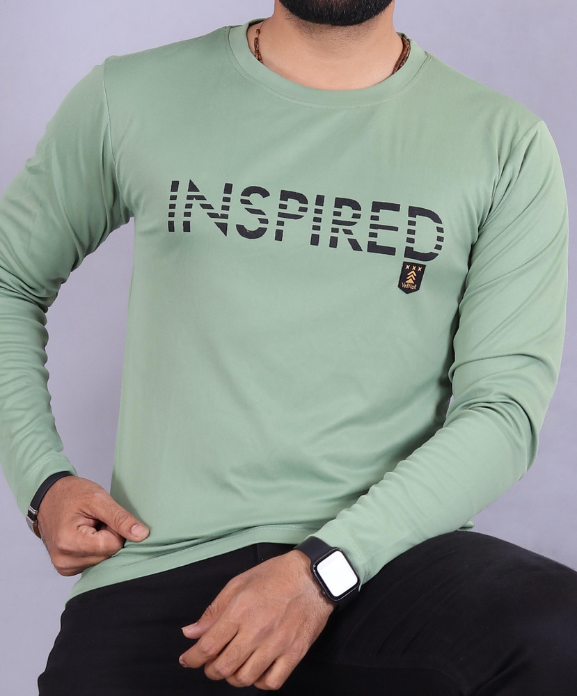 Green t shirt sales flipkart