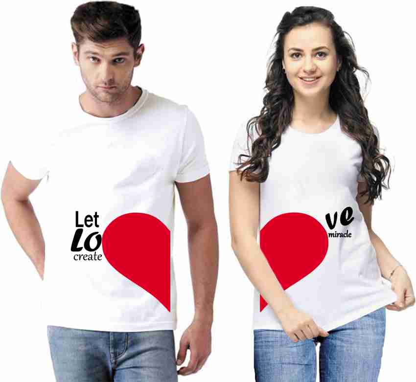 Couple t shirt at lowest price online