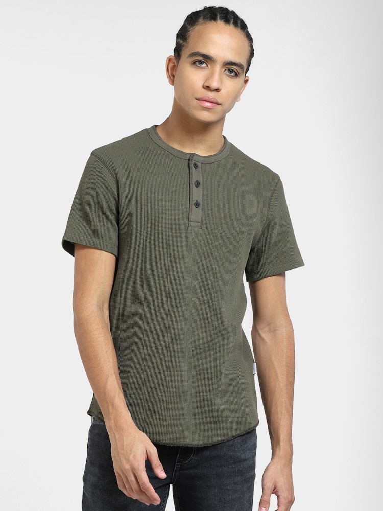 jack and jones henley t shirts