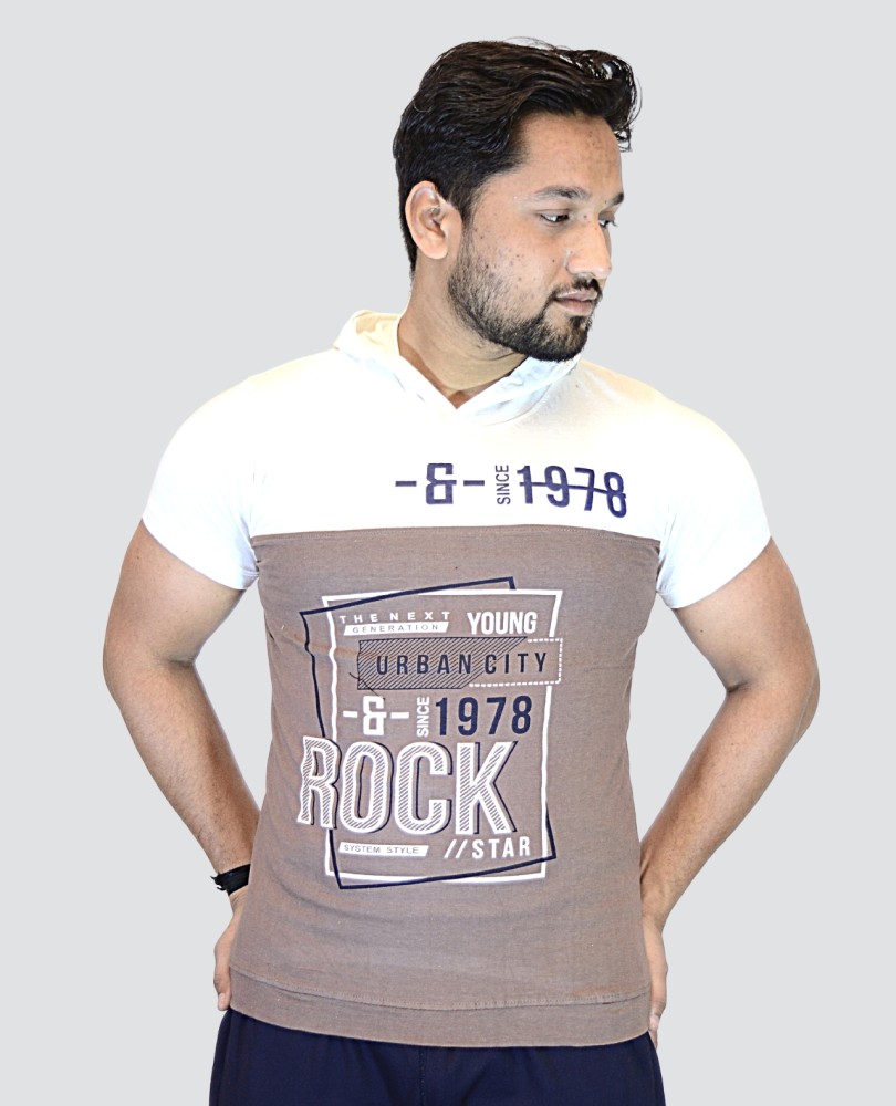 Hooded t shop shirt flipkart