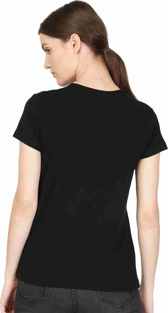  Deeva Embroidered Fancy Black Casual And Formal Round Neck Tshirt