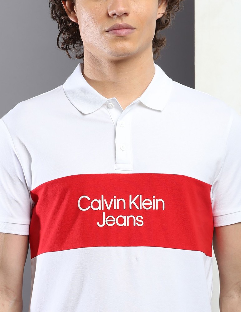 Calvin Klein Cropped Polo T-Shirt  Cropped polo, Calvin klein, Calvin