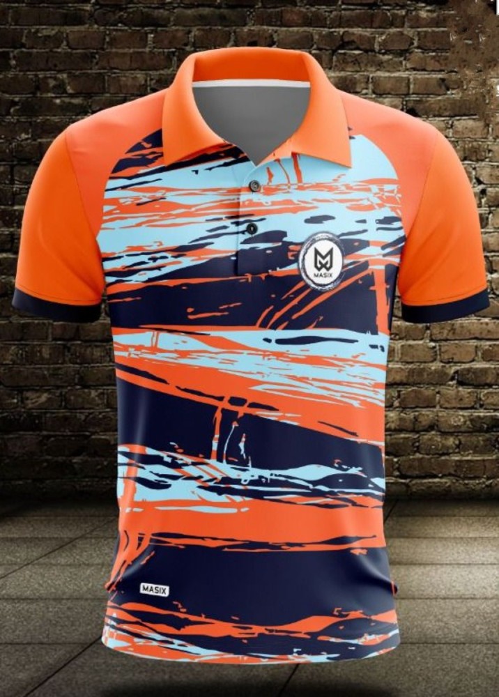 Polyester Graphic Printed SUBLIMATION TSHIRTS, Polo Neck at Rs 350