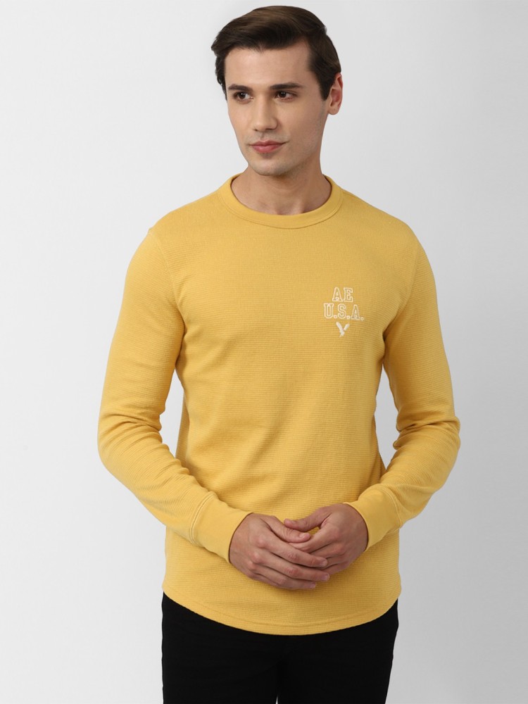 american eagle yellow shirt