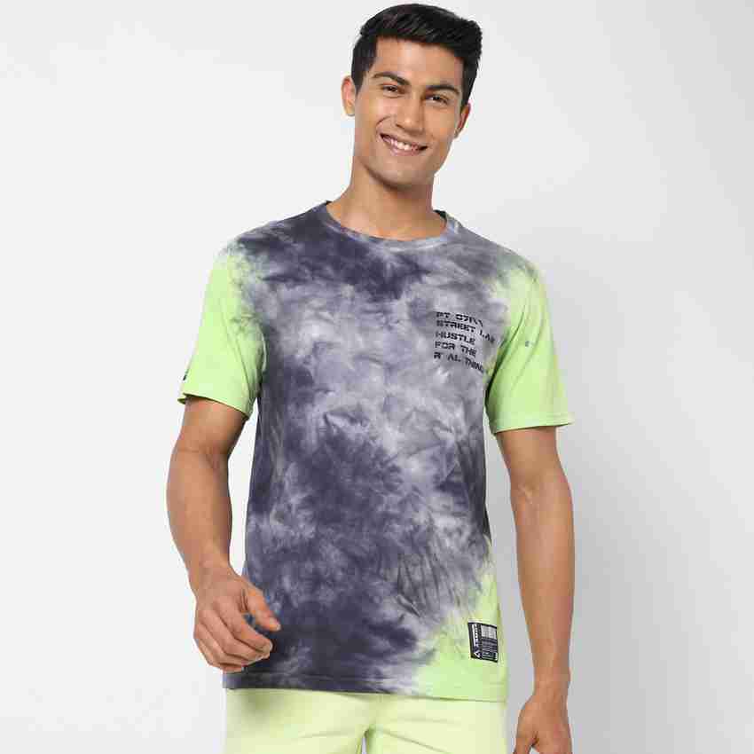 Street Armor by Pantaloons Printed Men Round Neck White T Shirt