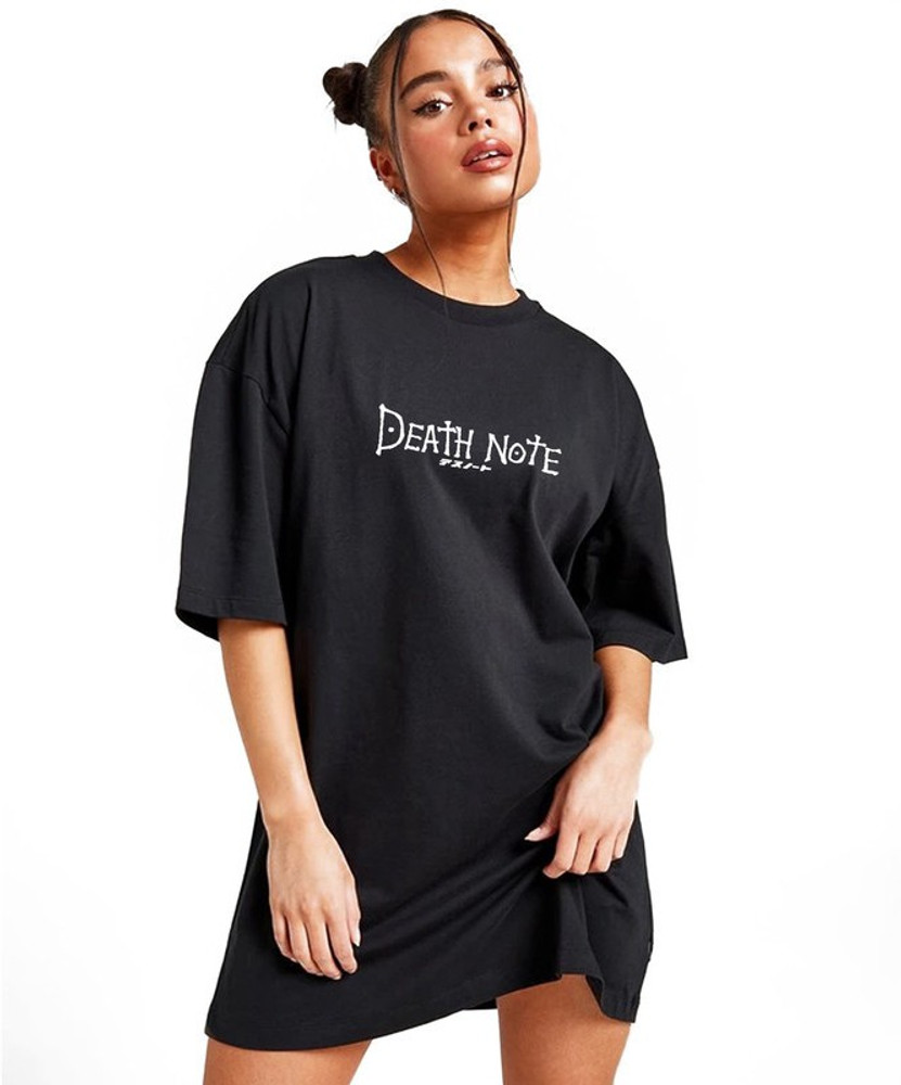 Baggy black sales t shirt women's
