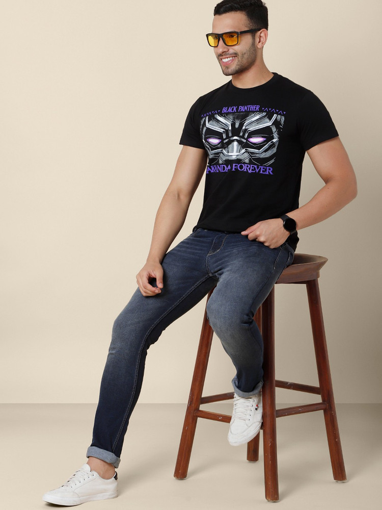 Black panther hotsell t shirt flipkart