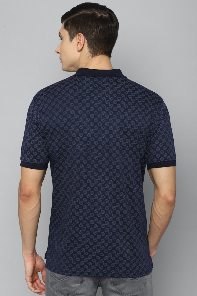 Gucci Monogram Polo Shirt in Blue for Men