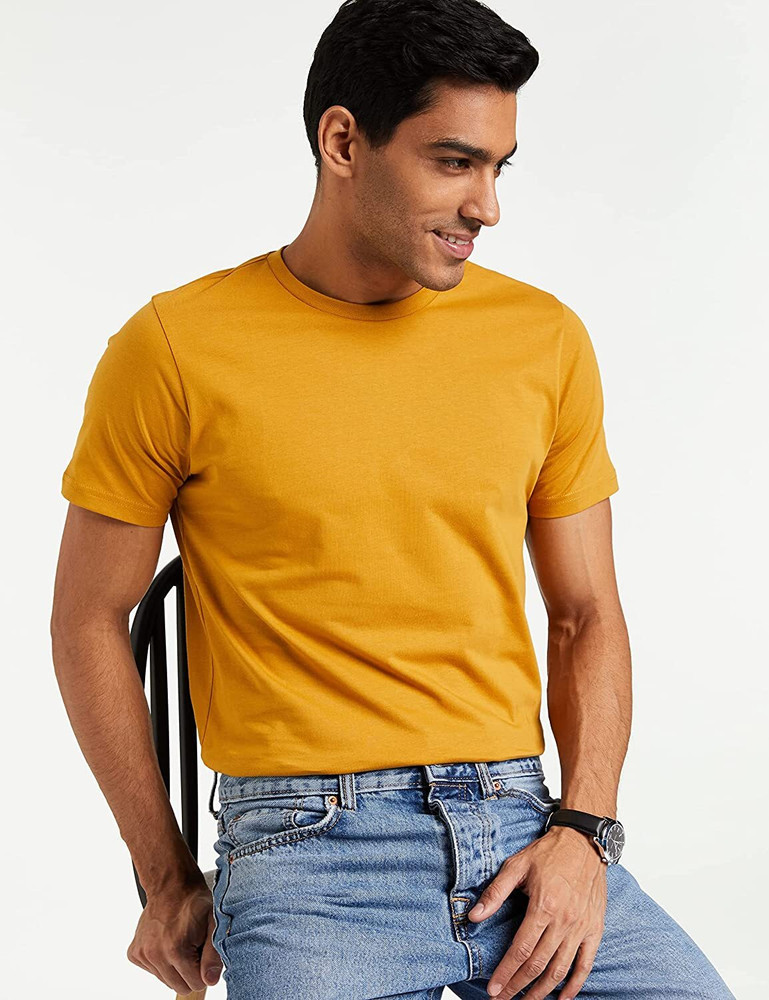 yellow t shirt zara