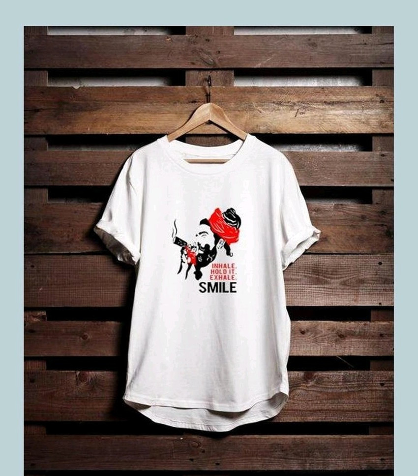 Fashionsale Graphic Print Men Round Neck White T Shirt Buy