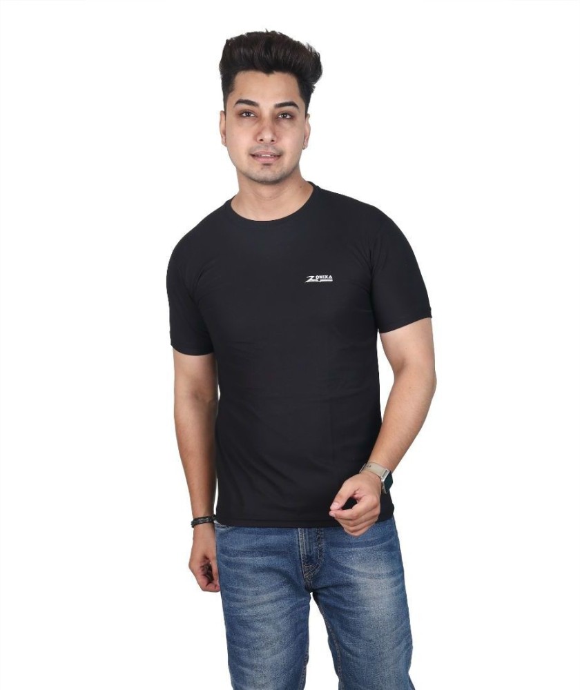 black t shirt mens flipkart