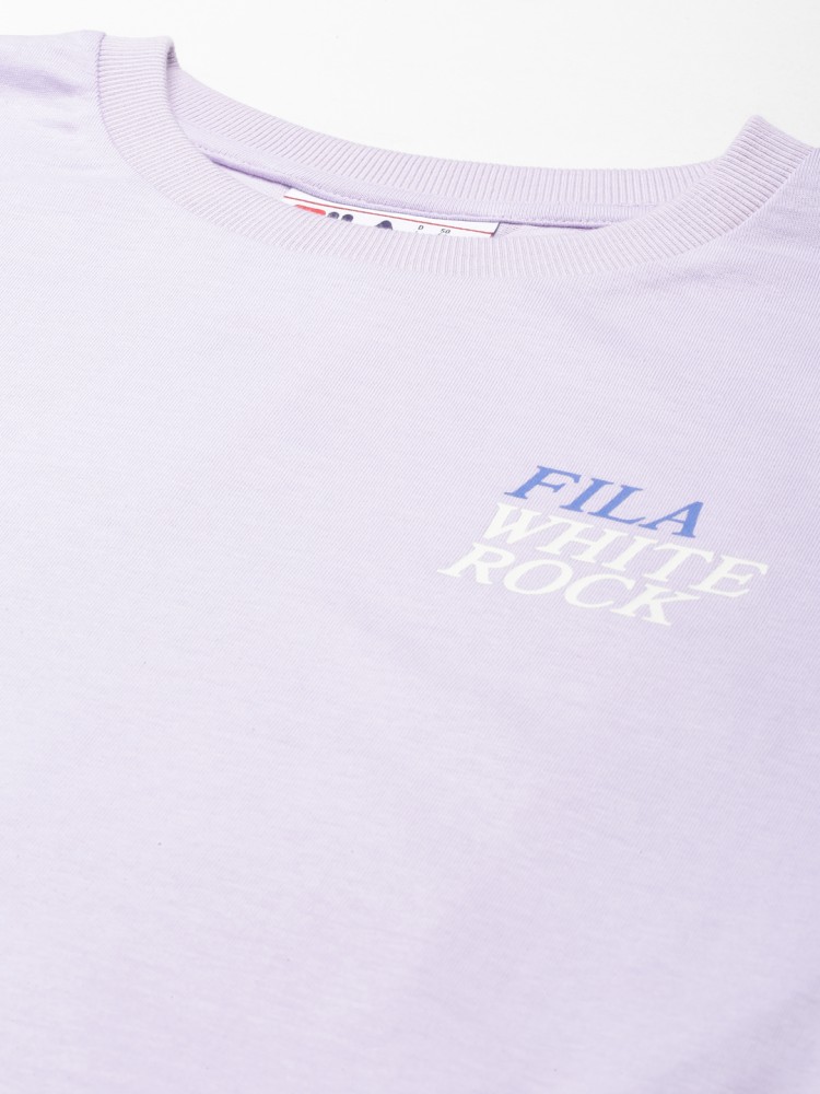 Fila purple 2024 t shirt