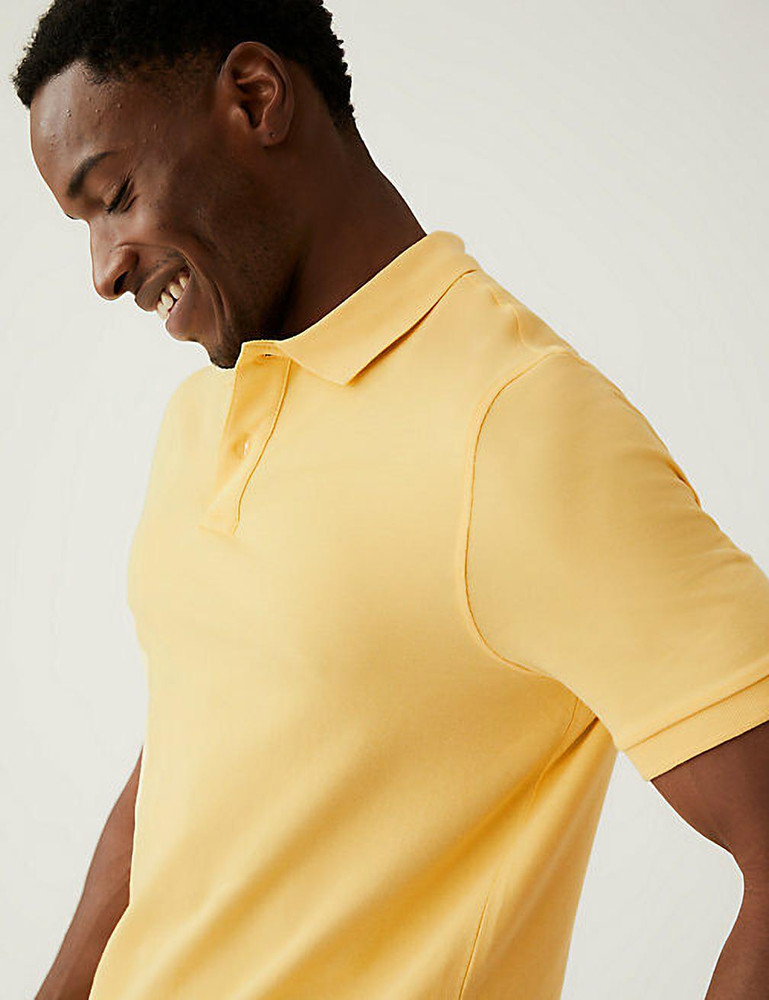 marks and spencer mens yellow shirts