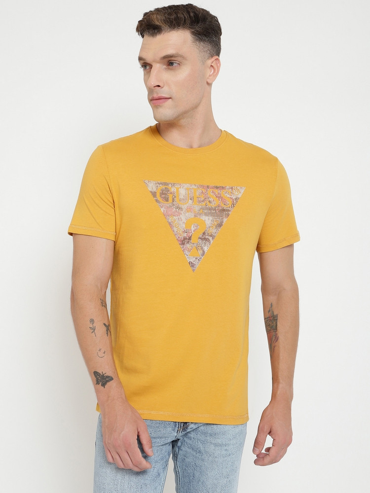 yellow guess top