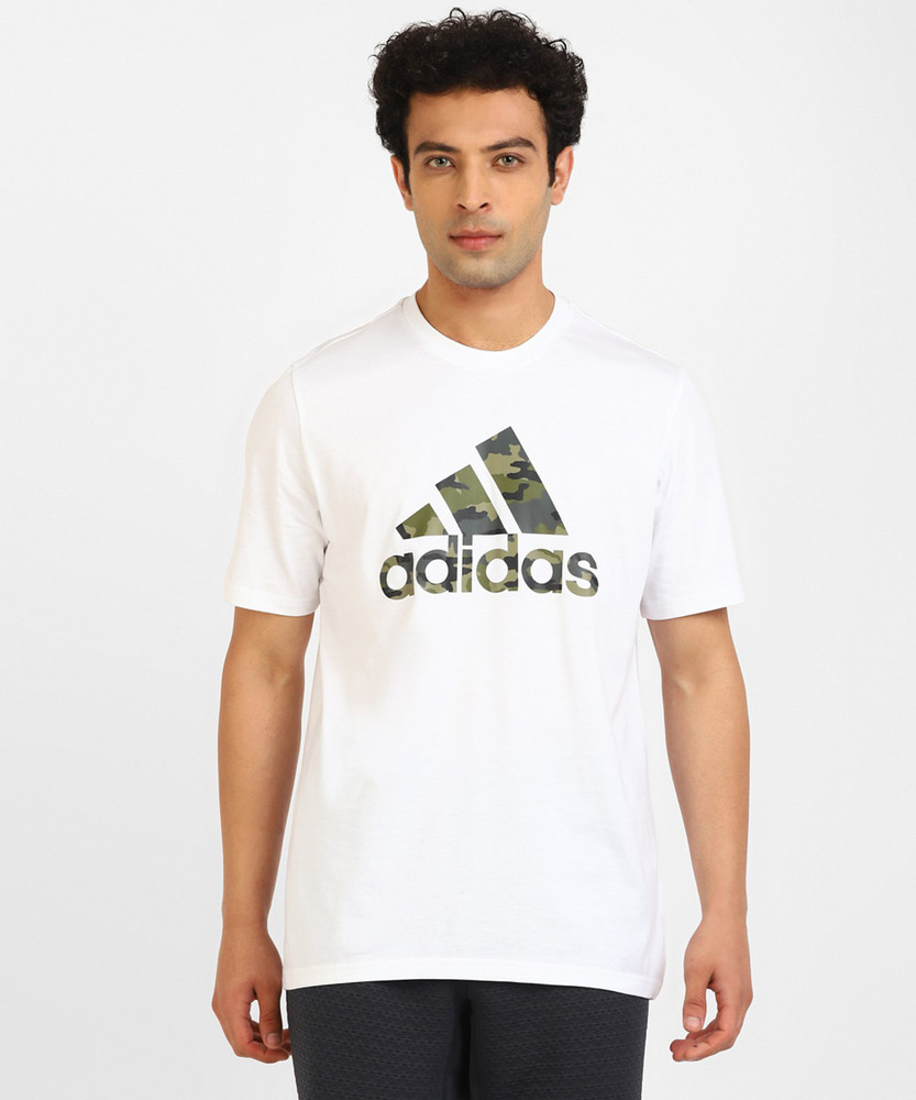 T shirt adidas typo top