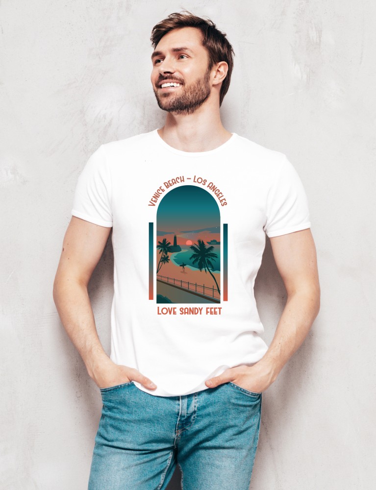 Buy Los Angeles Tshirt Online In India -  India