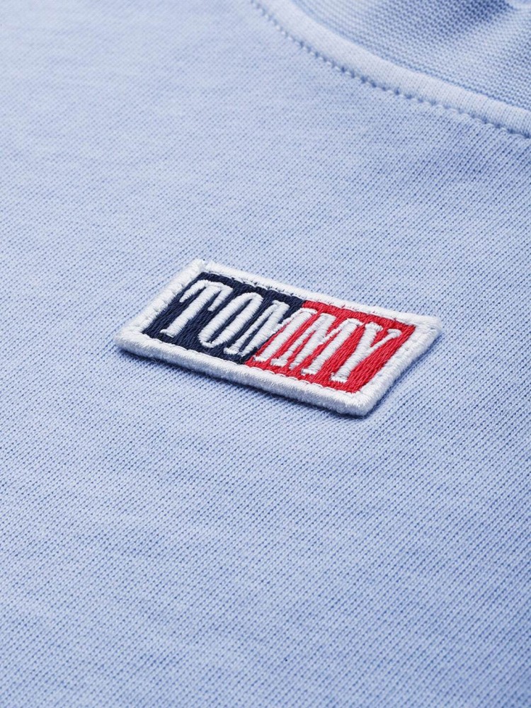 Tommy Hilfiger Essential Pure Cotton Sweatshirt Navy, Women's Clothing
