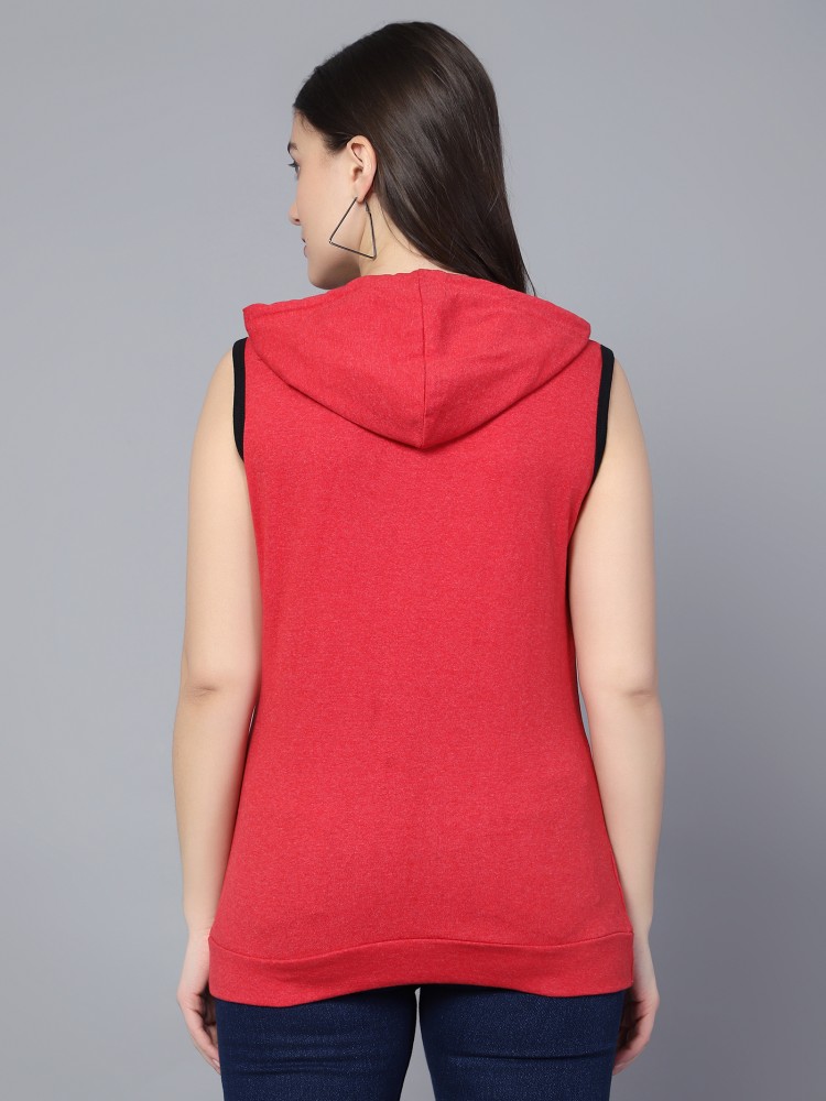 Buy DIAZ Women's Full Sleeve Crop Length Hooded Neck T Shirt