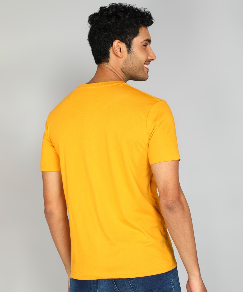 wrogn yellow t shirt