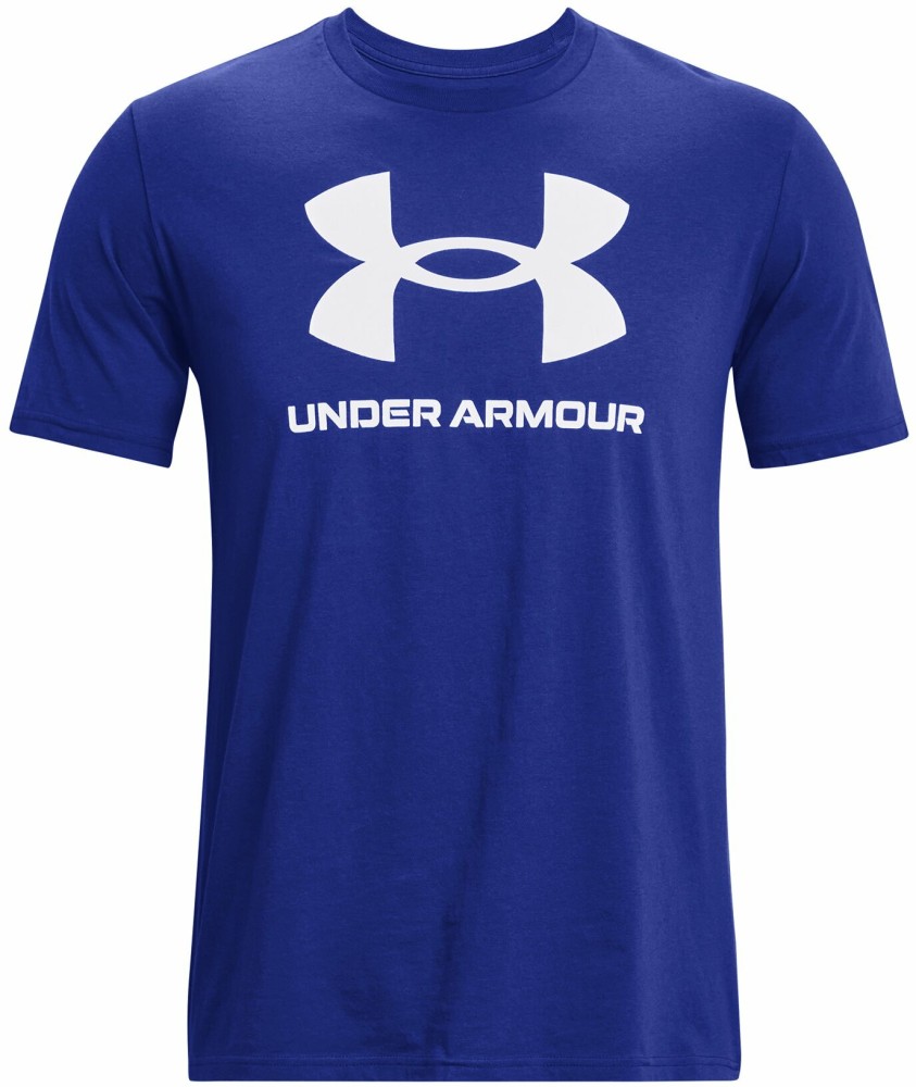 Under Armour Tide Chaser S/S Fishing Shirt (L)- Blue Marker