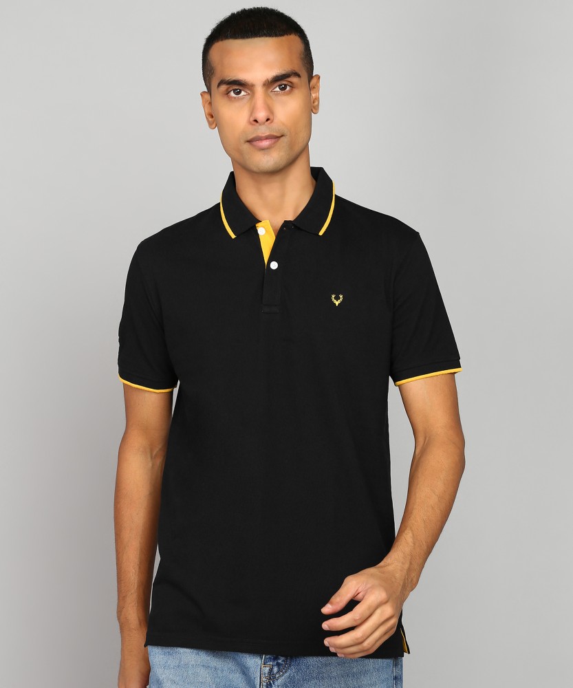 Buy Allen Solly Black T Shirt Online at Low Prices in India 