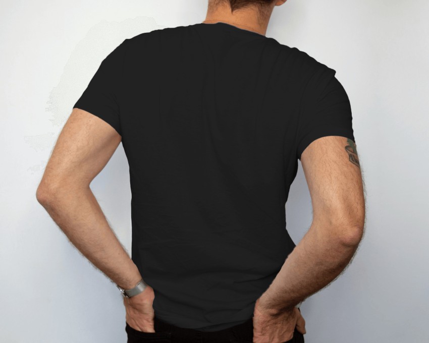 Pahadi kapde Graphic Print Men Round Neck Reversible Black T-Shirt - Buy  Pahadi kapde Graphic Print Men Round Neck Reversible Black T-Shirt Online  at Best Prices in India