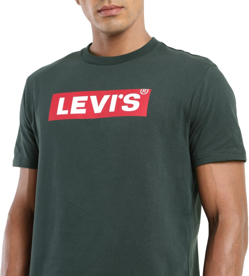 Levis t shirt store green